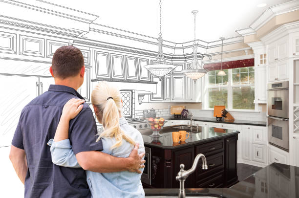 Professional Cabinet Refacing technician working in Colleyville, TX
